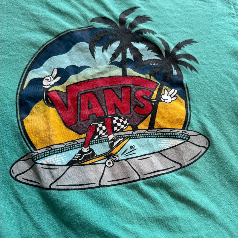 Vans Teal t-shirt